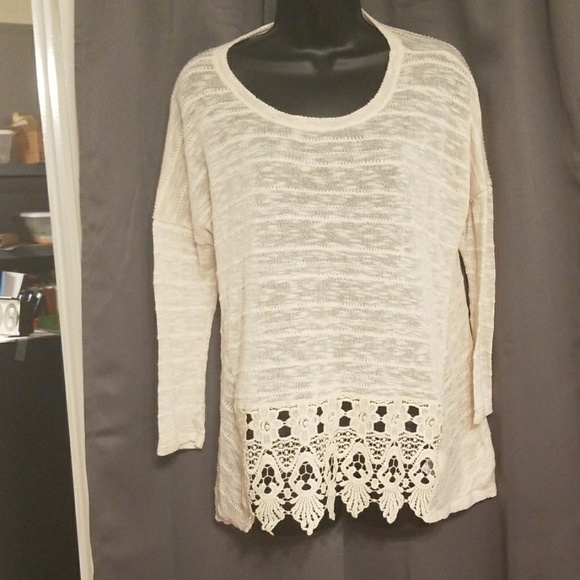 Chelsea & Violet Tops - Chelsea & violet light knot sweater …